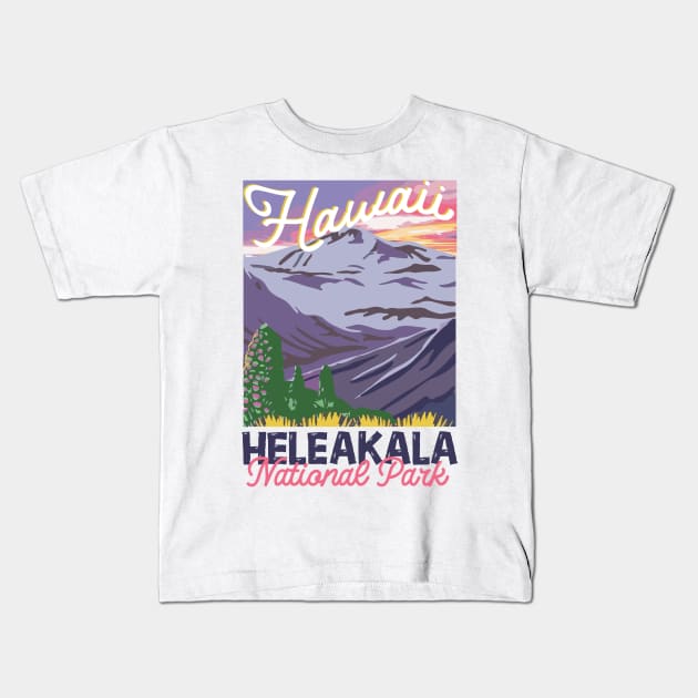 Heleakala National Park - Florida Kids T-Shirt by Sachpica